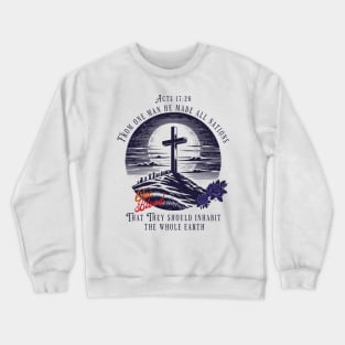 Acts 17:26 Crewneck Sweatshirt